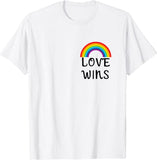T-Shirt "LOVE WINS"